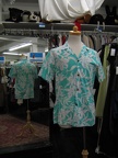 Hawaiian shirt aqua